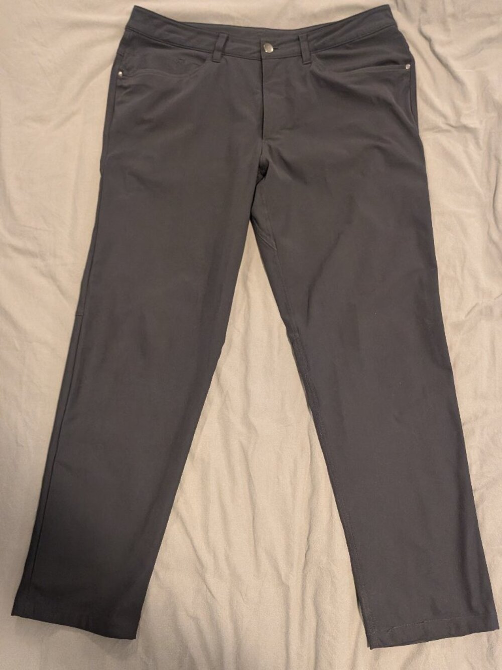 Mens Lululemon ABC Pants 33x30 Grey